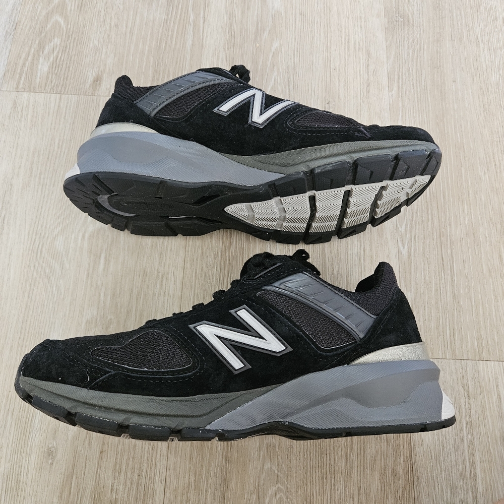 New Balance 990v5 Black Reflector Athletic Shoes W990BK5 Women's Size 8 2E - Picture 3 of 9